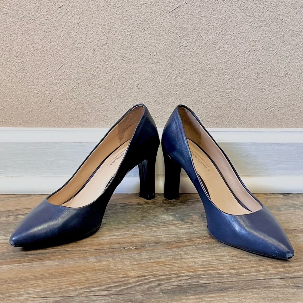 Blue High Heels
